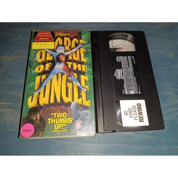 George of the Jungle VHS - Picture 1 of 5